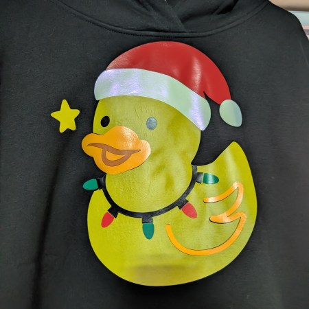 Personalised christmas hoodie