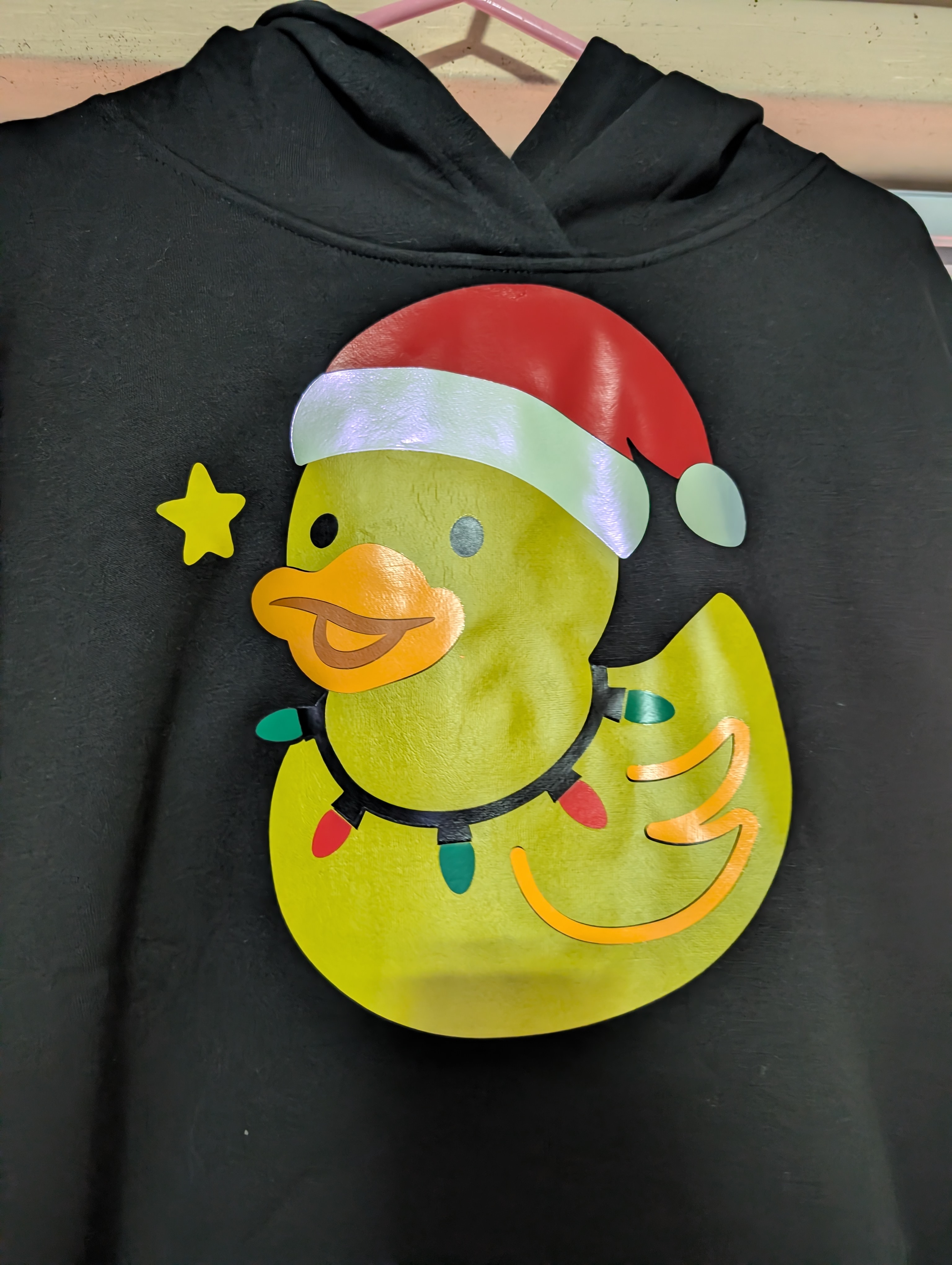 Personalised christmas hoodie